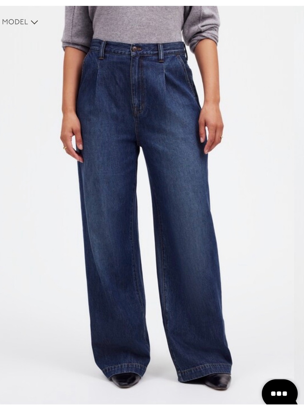 Madewell Harlow Wide Leg Jeans (Airy Denim Edition)